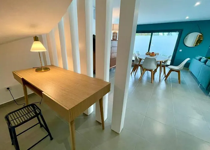 ヴィラ New And Modern 3 Bedroom With Private Heated Pool Near Nazare